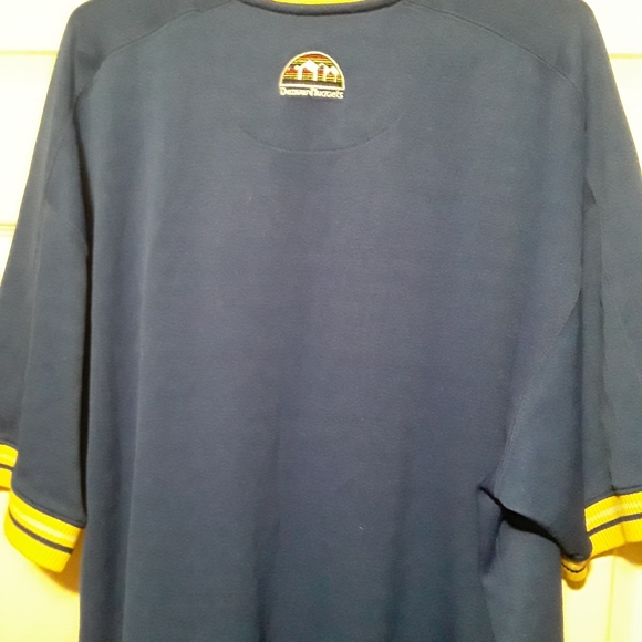 Denver Nuggets 1/4 zip short sleeve sweater - Picture 3 of 4